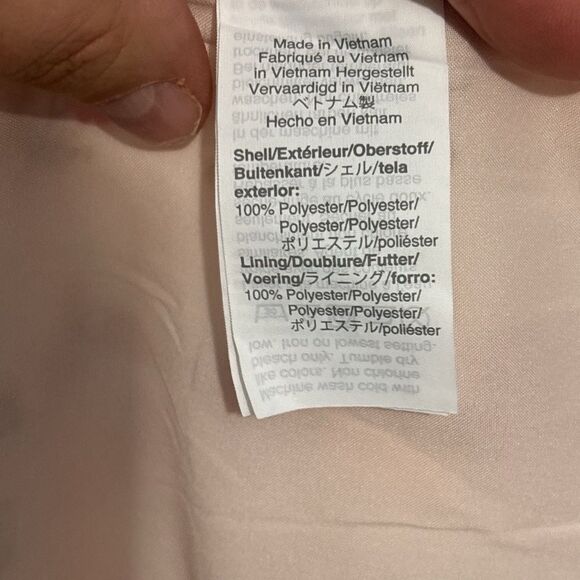 Madewell Tie-Sleeve Ruffle-Waist Midi Dress Pink Floral Sz 22 Cottagecore Plus - Picture 10 of 12